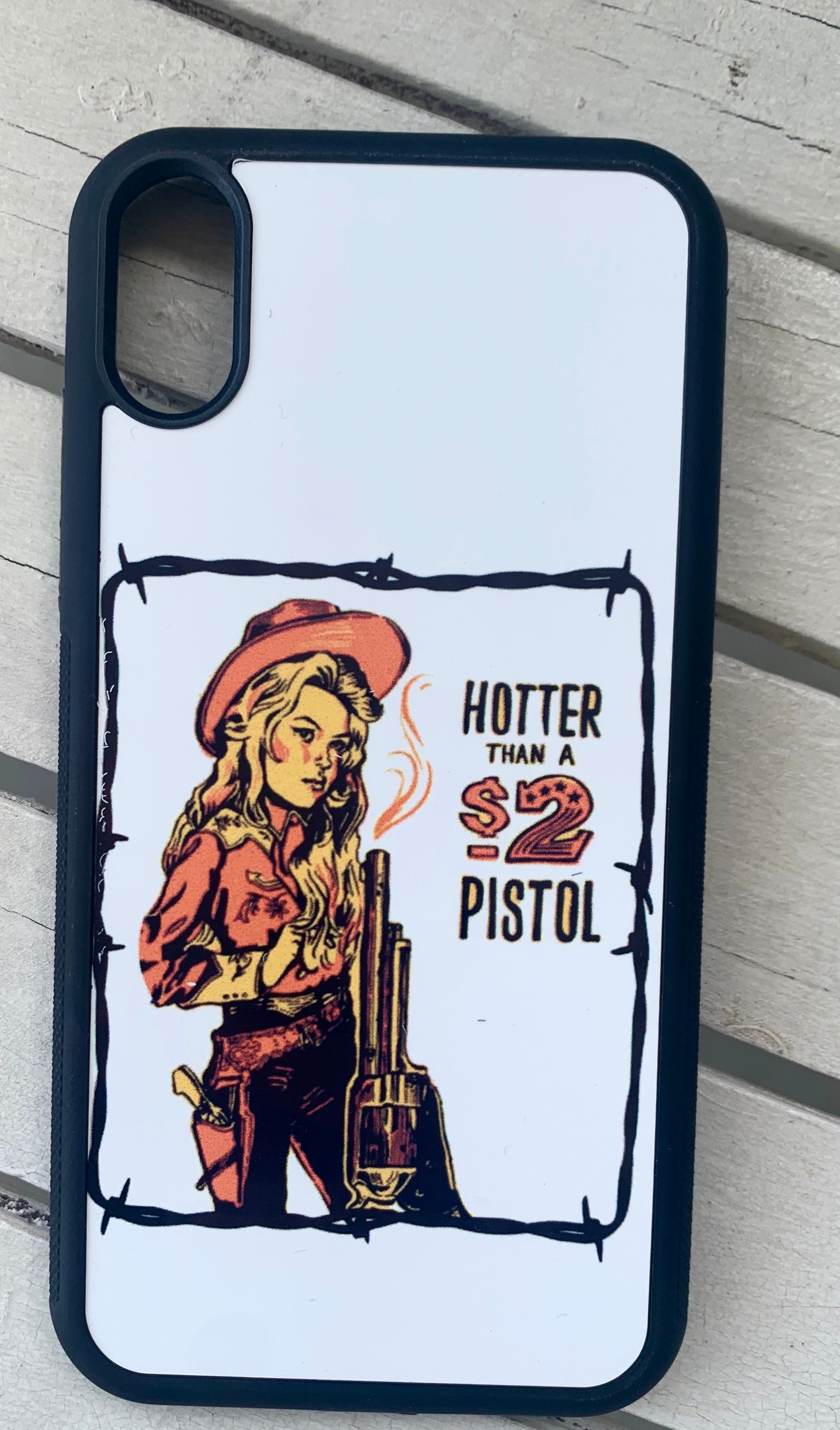 HOTTER THAN A 2 PISTOL PHONE CASE